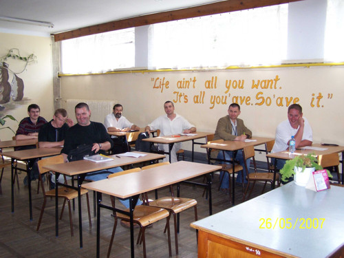 Grupa lubelska na sali egzaminacyjnej