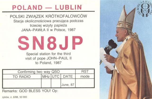 SP8PLU - SN8JP - 1987